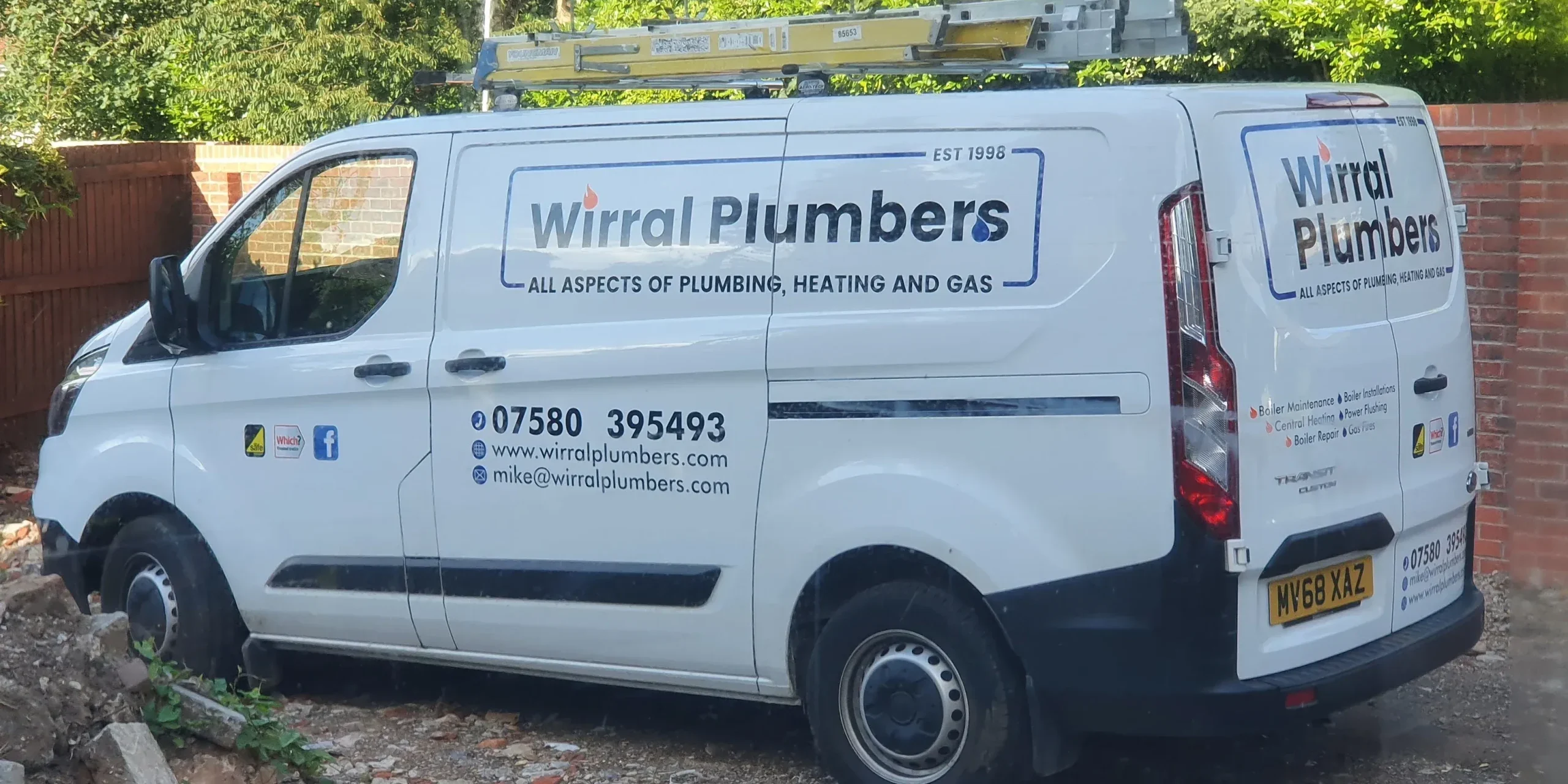 wirral-plumbers-van wirral plumbers van
